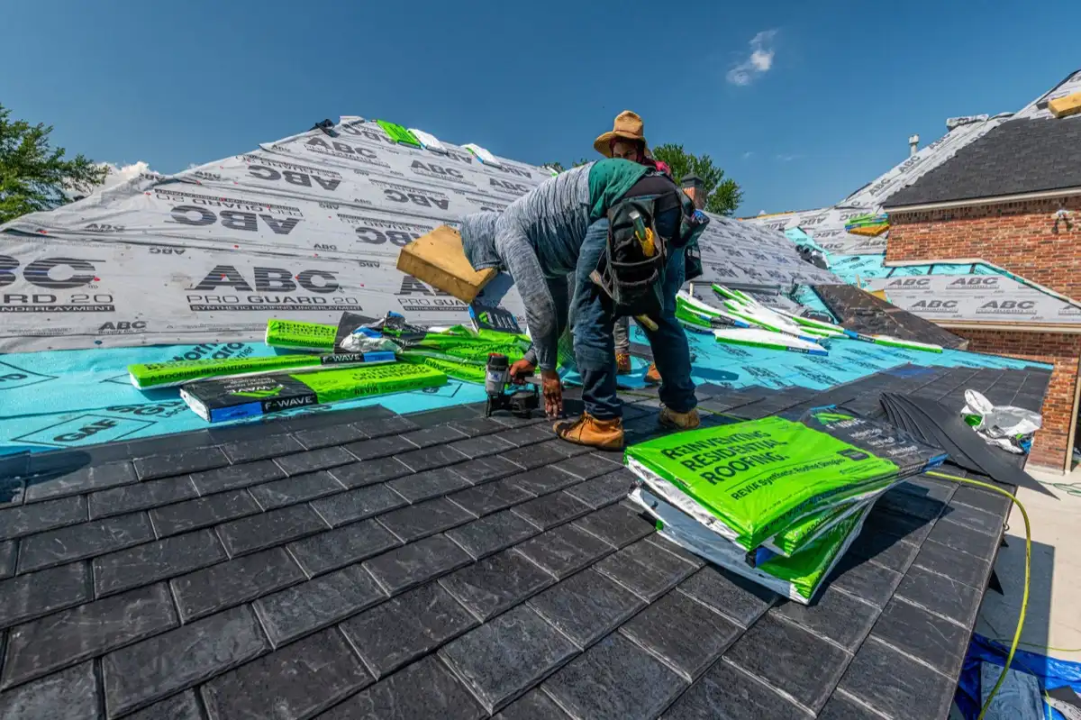 roofing project in Sterling Heights, MI — 2